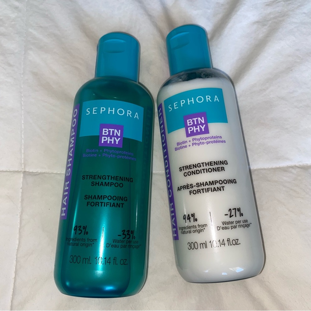 New Discontinued Sephora Collection Strengthening Shampoo & Conditioner